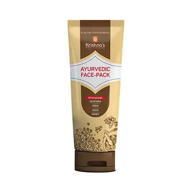 Krishnas Ayurvedic Face Pack (1 tube of 100 gm Face Pack)