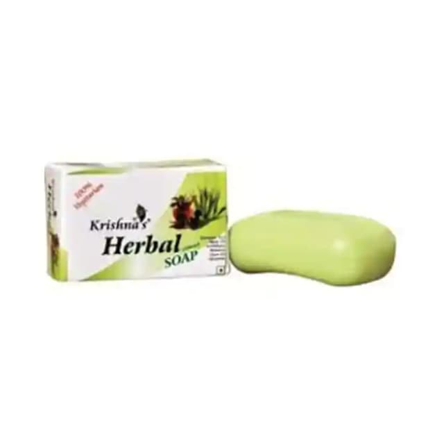 Krishnas Herbal Soap (1 Packet Of 100 gm Soap)
