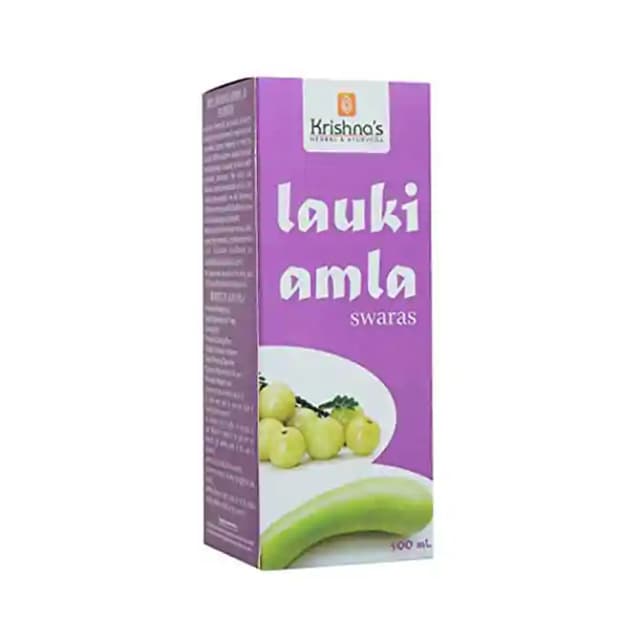 Krishnas Lauki Amla Juice (1 Bottle of 500 ml Juice)