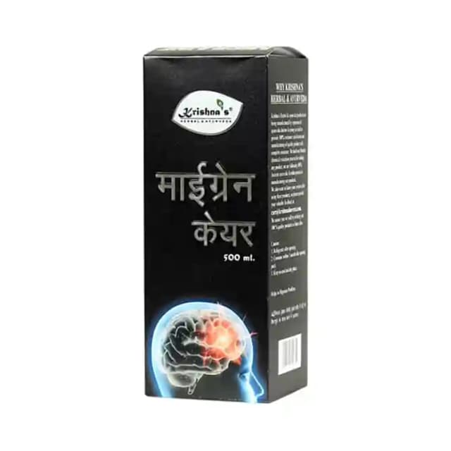 Krishnas Migraine Care Juice (1 Bottle of 500 ml Juice)