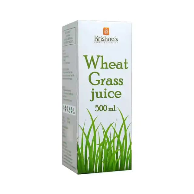Krishnas Wheatgrass Juice (1 Bottle of 500 ml Juice)
