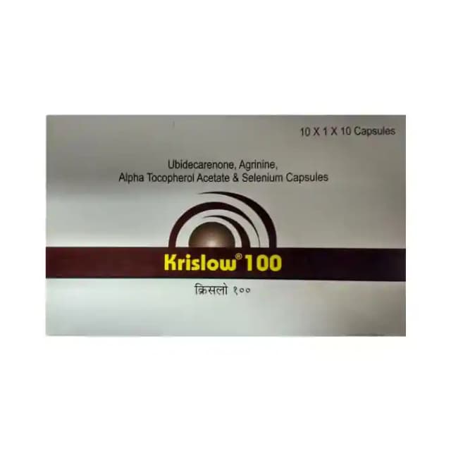 Krislow 100 (1 Strip Of 10 capsules)