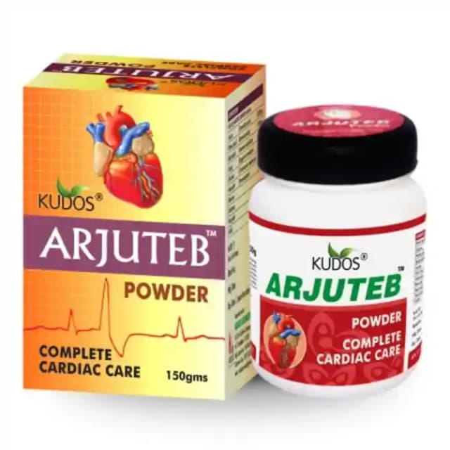 Kudos Arjuteb Powder (1 Bottle of 150 gm Powder)
