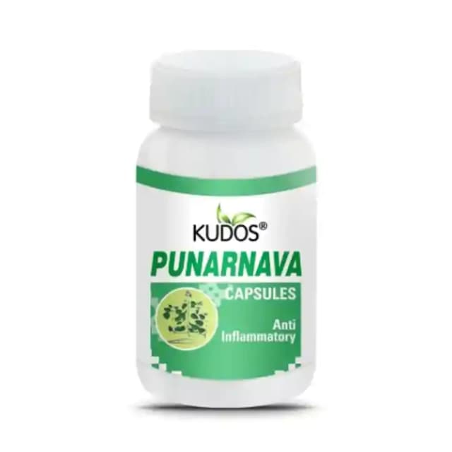 Kudos Punarnava (1 Bottle of 60 capsules)