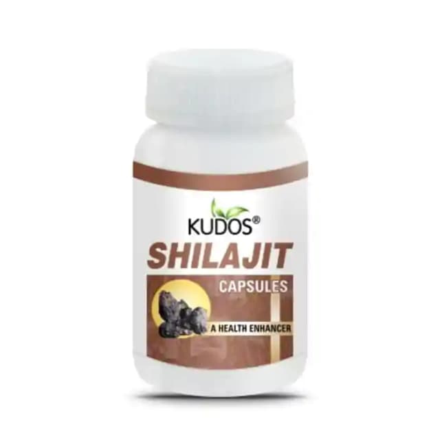 Kudos Shilajit (1 Bottle of 60 capsules)