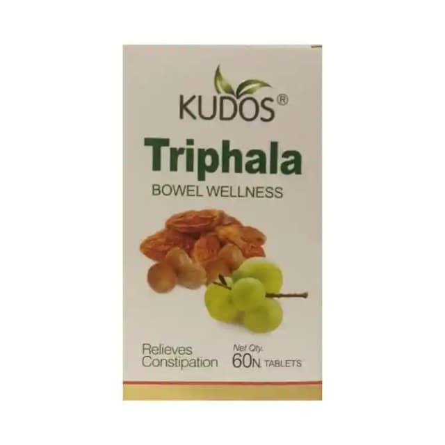 Kudos Triphala (1 Bottle of 60 tablets)