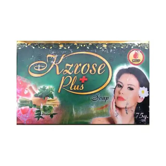 Kzrose Plus Soap (1 Box Of 75 gm Soap)