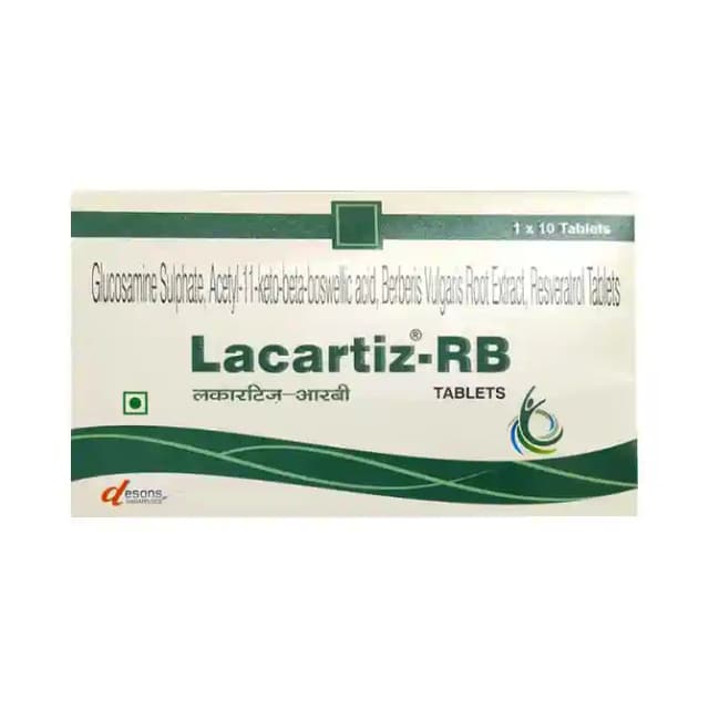 Lacartiz RB (1 Strip Of 10 tablets)