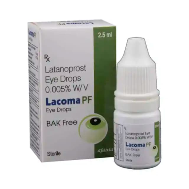 Lacoma PF Eye Drop BAK Free (2.5 ml in 1 bottle)