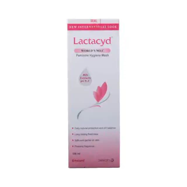 Lactacyd Feminine Hygiene Wash (1 Bottle of 100 ml Vaginal Wash)