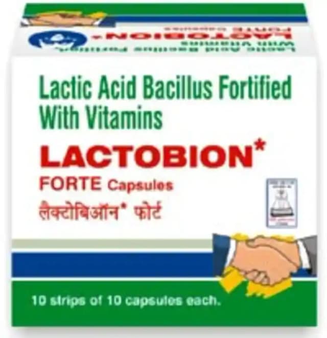 Lactobion Forte (1 Strip Of 10 capsules)