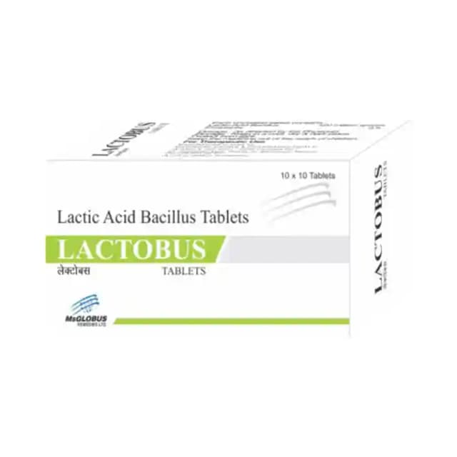 Lactobus (1 Strip Of 10 tablets)
