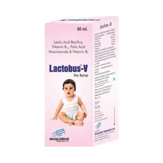Lactobus V Dry Syrup (1 Bottle of 60 ml Dry Syrup)
