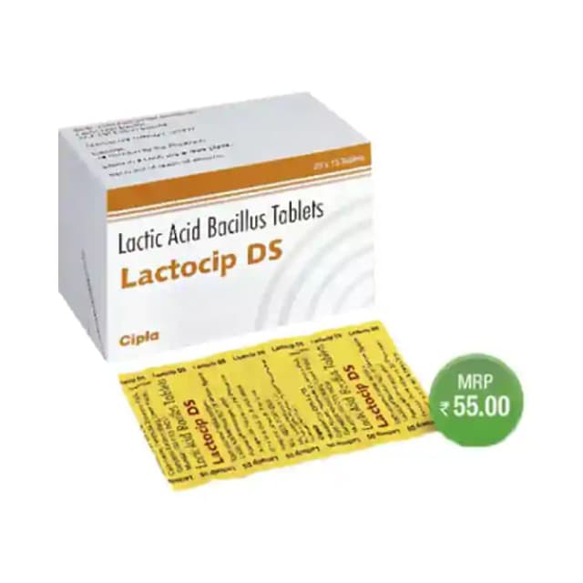 Lactocip DS (1 Strip Of 15 tablets)