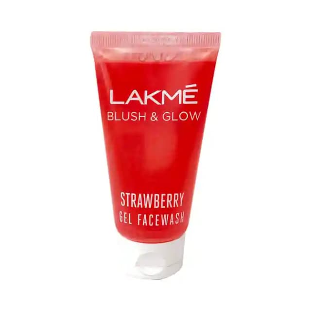 Lakme Blush & Glow Face Wash Strawberry (1 Tube Of 50 gm Face Wash)