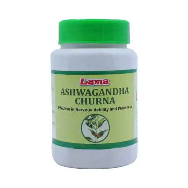 Lama Ashwagandha Churn (1 Bottle of 100 gm Churna)