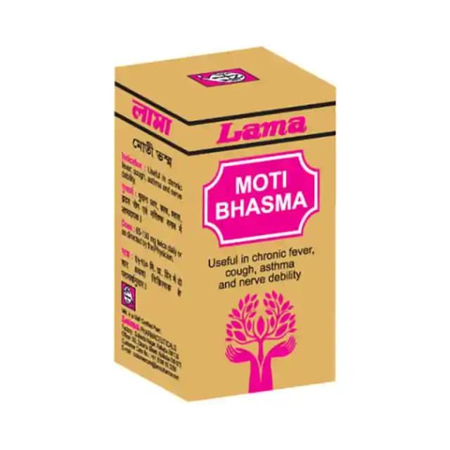 Lama Moti Bhasma (1 Bottle of 500 mg Bhasma)
