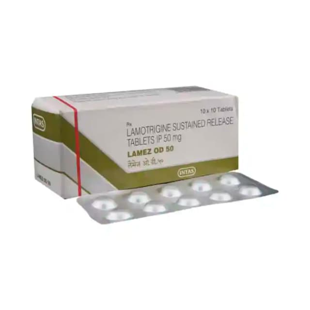 Lamez OD 50 SR (10 tablets sr in 1 strip)