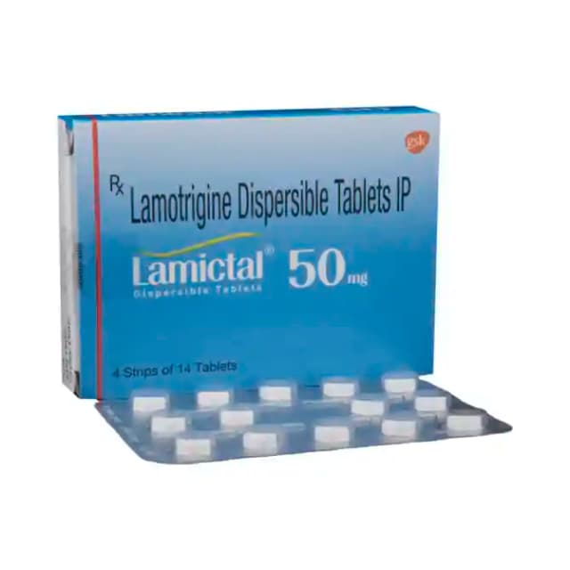 Lamictal 50mg DT (14 tablets dt in 1 strip)