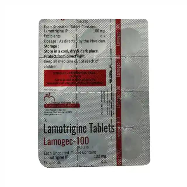 Lamogec 100 (10 tablets in 1 strip)