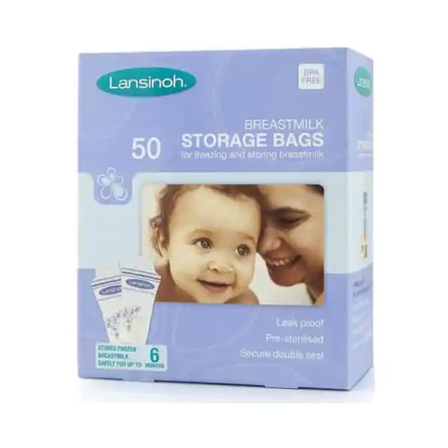 Lansinoh Breastmilk Storage Bags (1 Packet Of 50 bags)