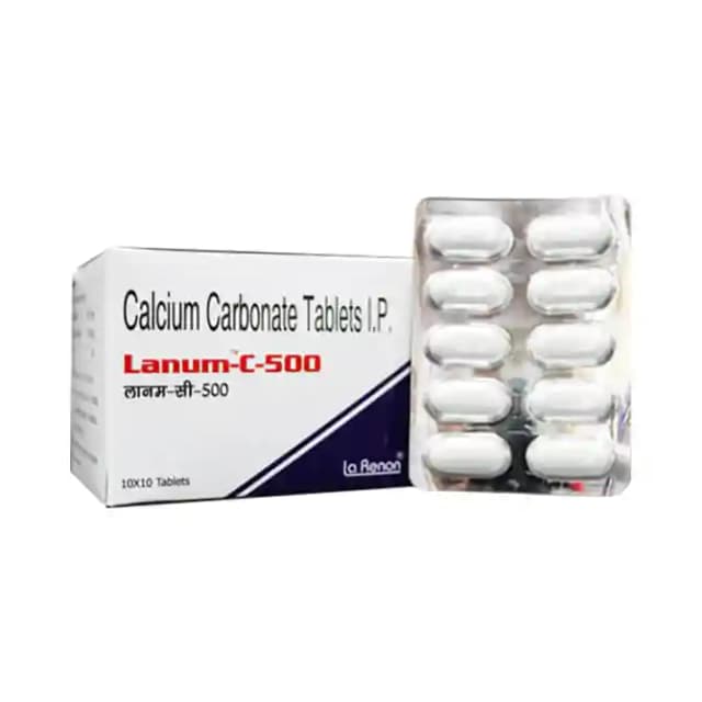 Lanum C 500 (10 tablets in 1 strip)