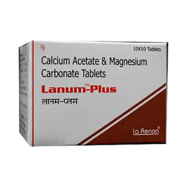 Lanum Plus (1 Strip Of 10 tablets)