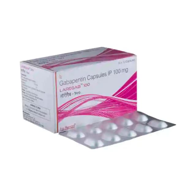 Laregab 100 (10 capsules in 1 strip)