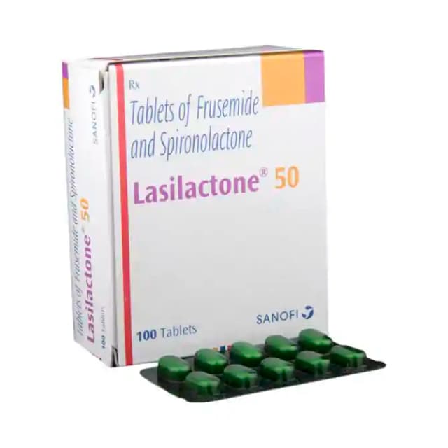 Lasilactone 50 (10 tablets in 1 strip)
