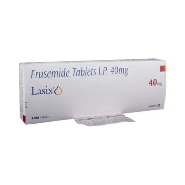 Lasix 40 (15 tablets in 1 strip)