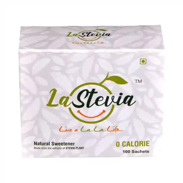 LaStevia Natural Sweetener Sachet (1 Box Of 100 Sachets)
