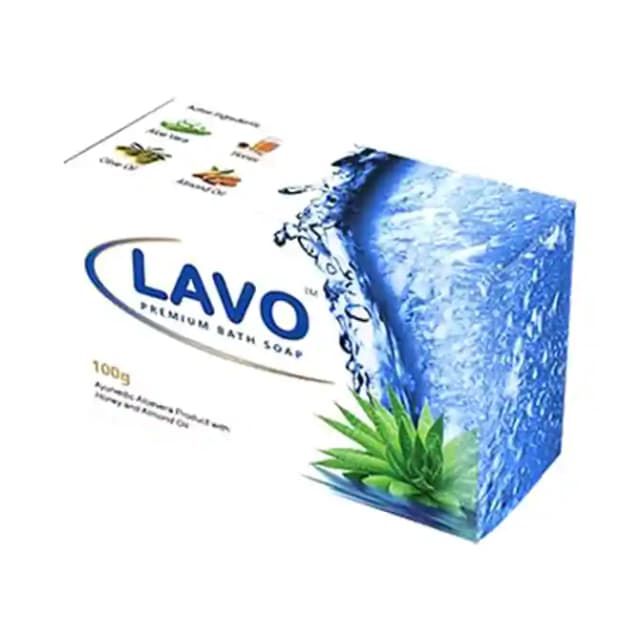 Lavo Premium Bath Soap (1 Packet Of 100 gm Soap)