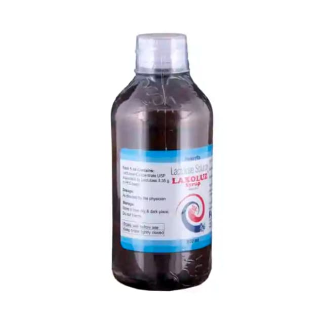 Laxoluz Syrup (1 Bottle of 200 ml Oral Solution)