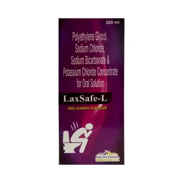 Laxsafe L Oral Solution Red Cherry (200 ml in 1 bottle)
