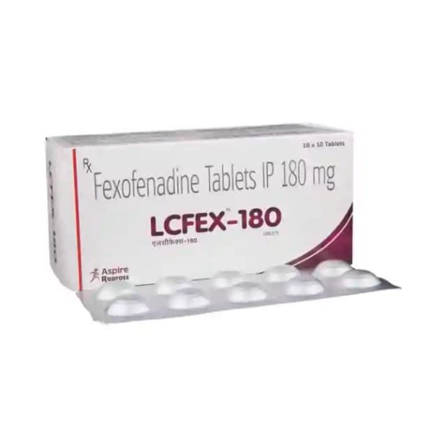 Lcfex 180 (10 tablets in 1 strip)