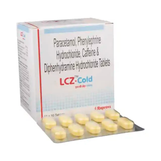 LCZ Cold (10 tablets in 1 strip)