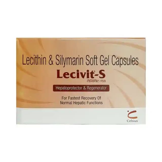 Lecivit S Soft Gel (1 Strip Of 10 soft gelatin capsules)
