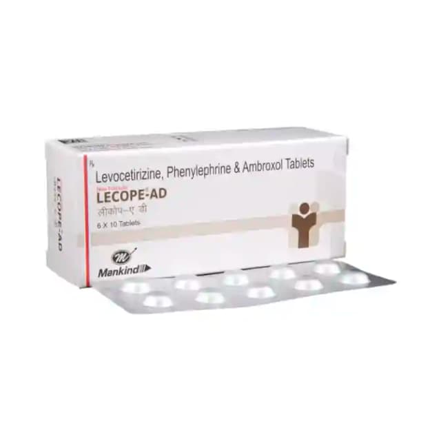 Lecope AD (10 tablets in 1 strip)