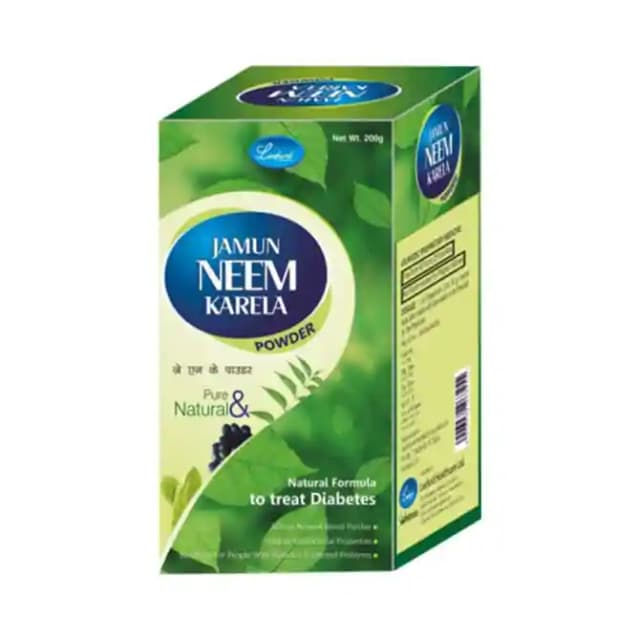 Leeford Jamun Neem Karela Powder (1 Box Of 200 gm Powder)