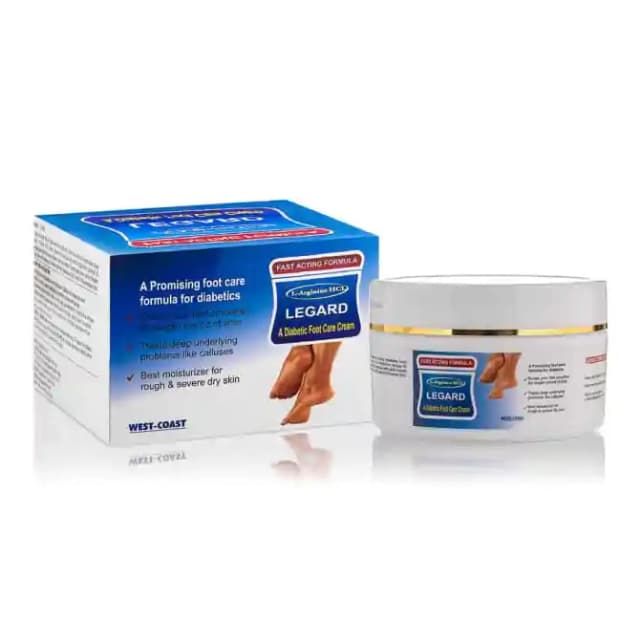 Legard Diabetic Foot Care Cream (1 Jar Of 100 gm Cream)