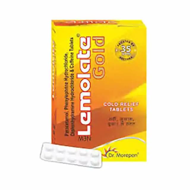 Lemolate Gold (10 tablets in 1 strip)