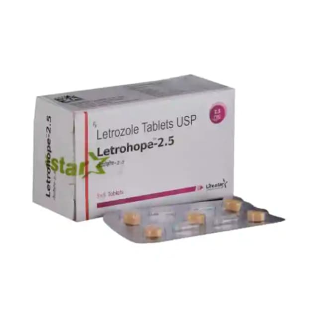 Letrohope 2.5 (5 tablets in 1 strip)