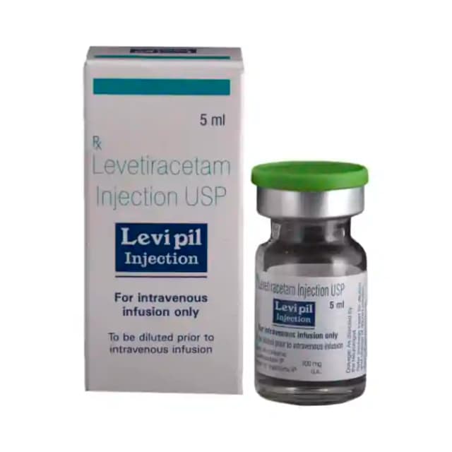 Levipil Injection (5 ml in 1 vial)