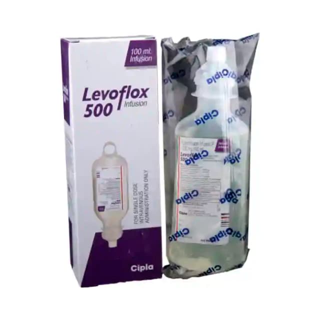 Levoflox 500 Infusion (100 ml in 1 bottle)