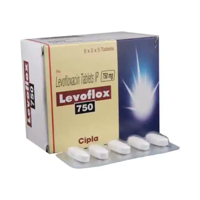 Levoflox 750 (5 tablets in 1 strip)