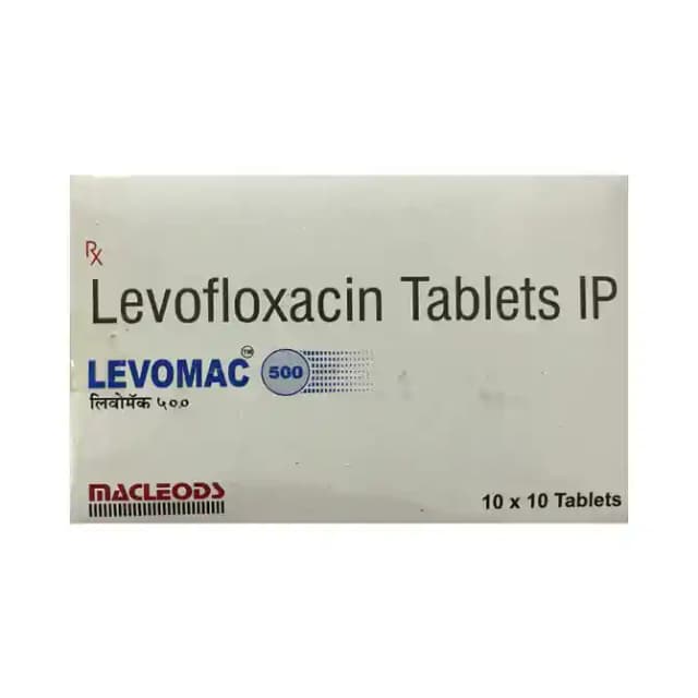 Levomac 500 (10 tablets in 1 strip)