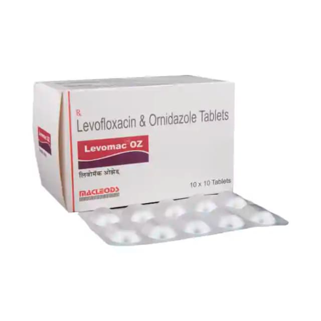 Levomac OZ (10 tablets in 1 strip)