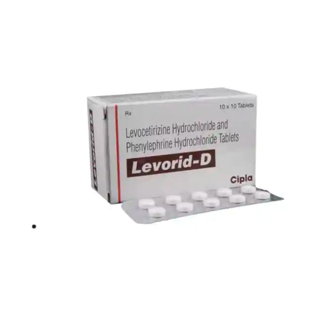 Levorid D (10 tablets in 1 strip)