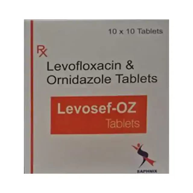 Levosef OZ (10 tablets in 1 strip)