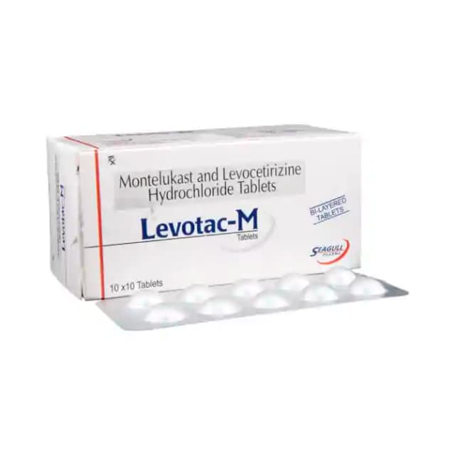 Levotac M (10 tablets in 1 strip)